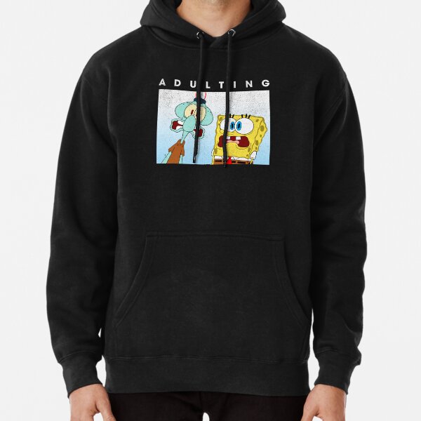 Black cheap spongebob sweatshirt