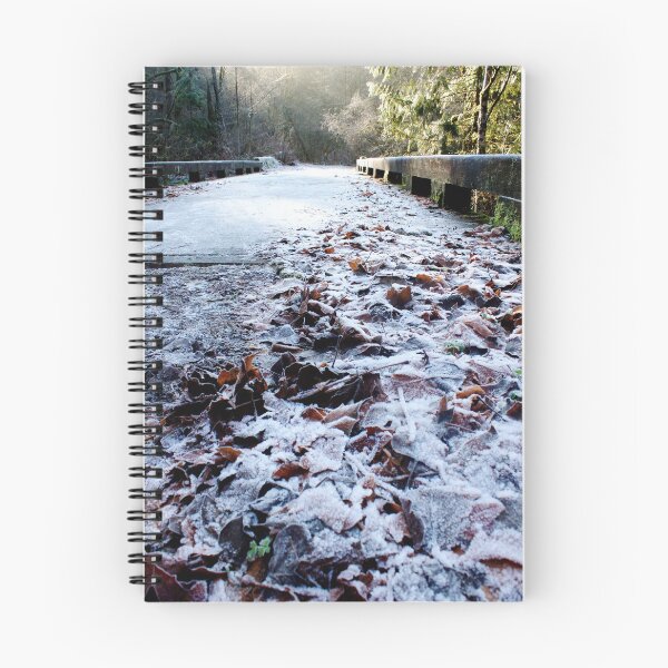 Item preview, Frosty Bridge & Leaves designed and sold by couragesings.