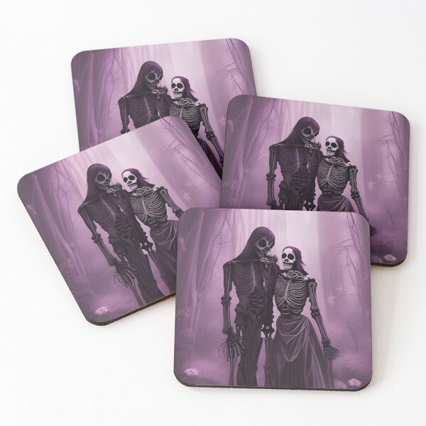 Item preview,  Till death and after, gothic love in purple designed and sold by GothicRubette.