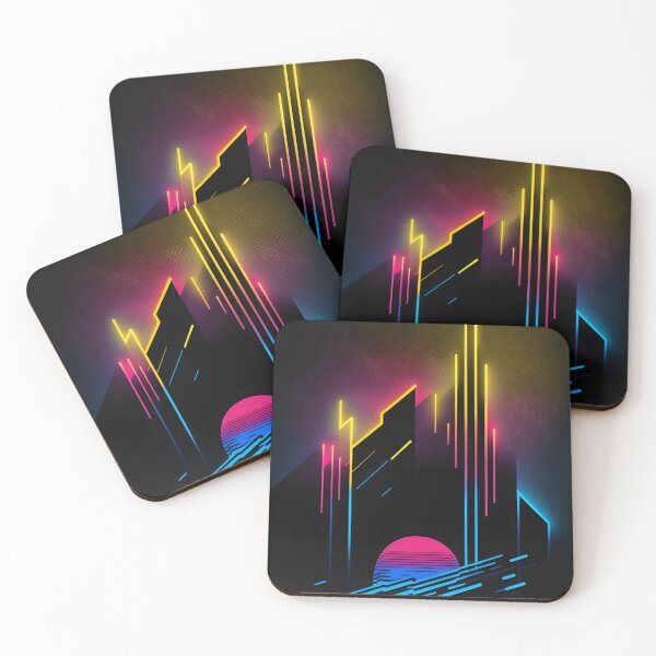 Item preview, 1980s Neon Abstract Three designed and sold by UlDesigns.