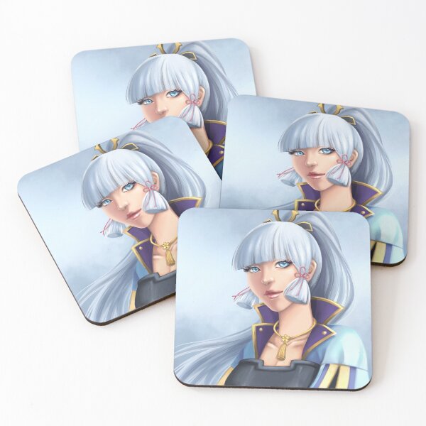 Item preview, Winter Sakura - Ayaka Kamisato Portrait designed and sold by dawnshue.