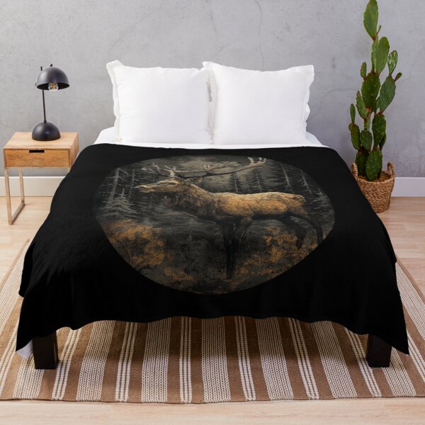 Item preview, Elk Wildlife Nature Vintage  designed and sold by trajeado14.