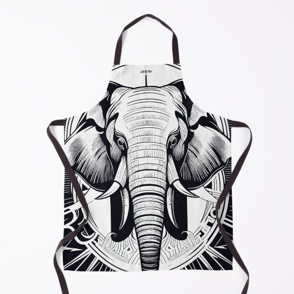 Item preview, Serious Elephant: Majestic and Powerful Animal Design designed and sold by Diegos-.