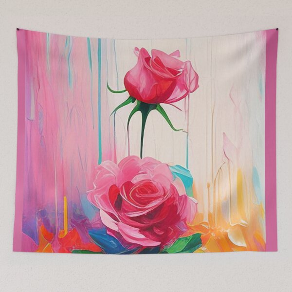 Item preview, Rose in the Abstract designed and sold by peaches1001.