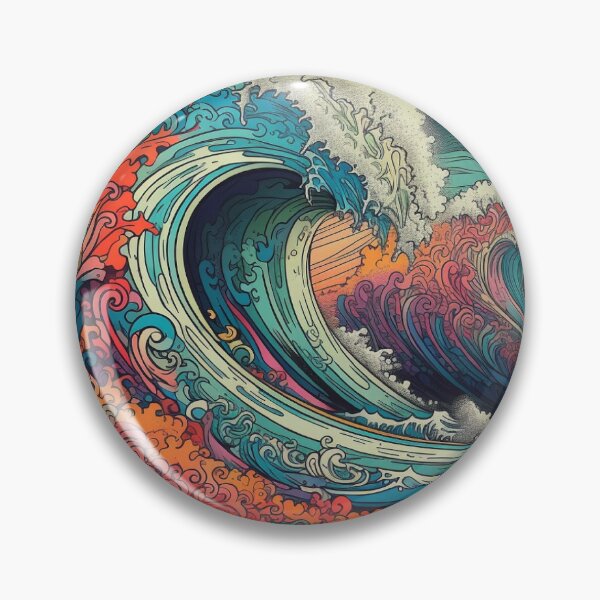 Item preview, Beach waves designed and sold by HandCraftedArt.