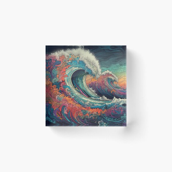 Item preview, Beach waves designed and sold by HandCraftedArt.