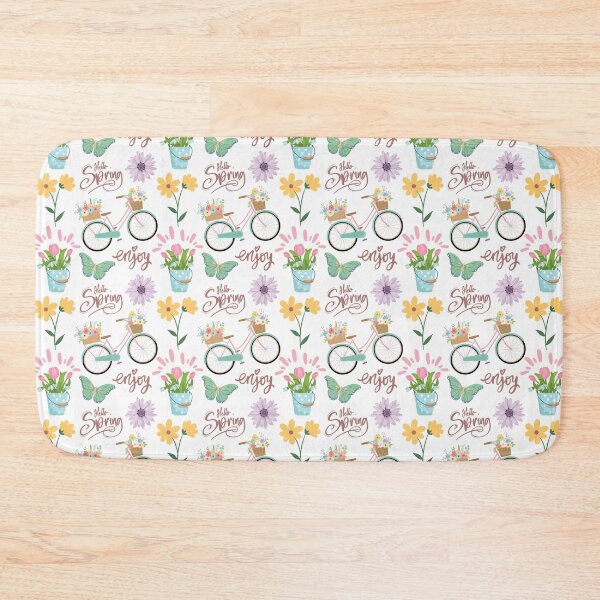 Item preview, Hello spring seamless pattern designed and sold by Acim0.
