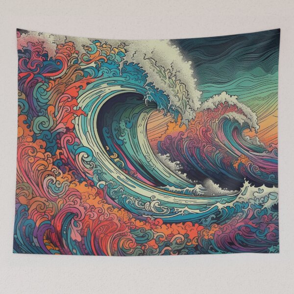 Item preview, Beach waves designed and sold by HandCraftedArt.