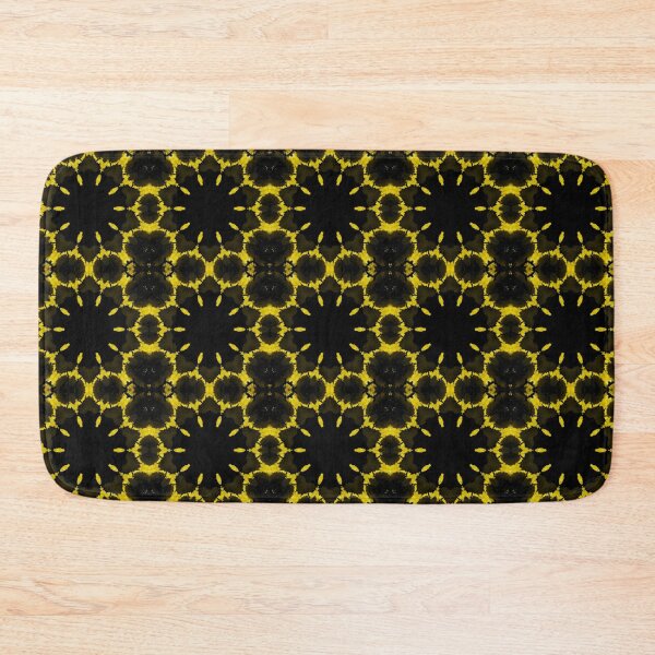Item preview, Yellow Chrysanthemum Light and Shadow Kaleidoscope pattern (Seamless) 14 designed and sold by Swabcraft.