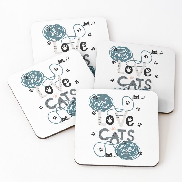 Artikelvorschau, Katzen lieben entworfen und verkauft von ValsCrazyCats.