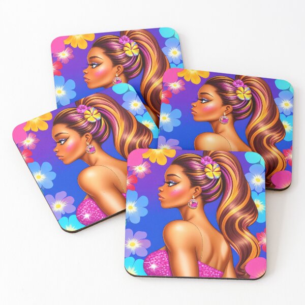 Item preview, Perfil lateral de belleza - alexis designed and sold by CrushyAIDesigns.