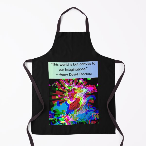 Item preview, "This world is but canvas to our imaginations" -Henry David Thoreau designed and sold by Planet Agora.