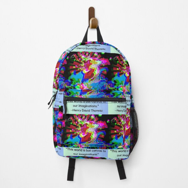 Item preview, "This world is but canvas to our imaginations" -Henry David Thoreau designed and sold by Planet Agora.