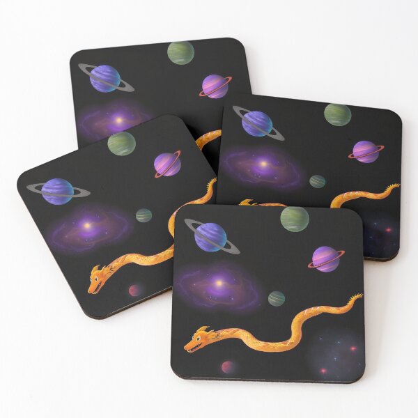 Item preview, Galactic Dragon gliding in the Universe designed and sold by RADRussell.