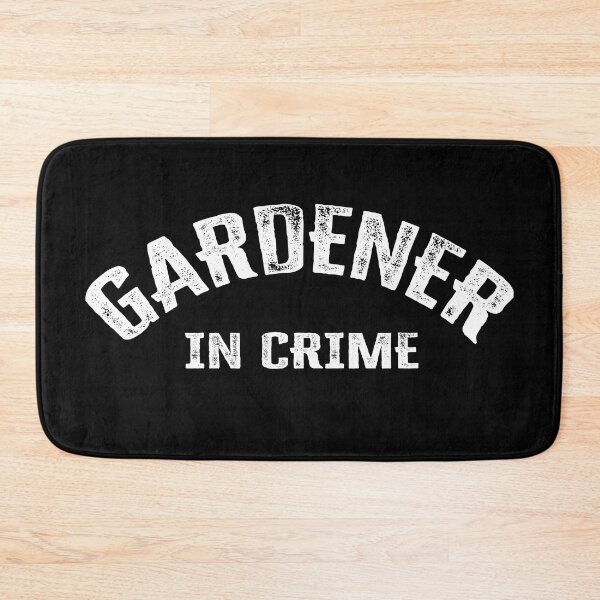 Item preview, GARDENER IN CRIME. WHITE. designed and sold by 5hertz.