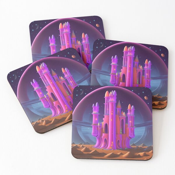Item preview, Fairy Castle under Dome on Mars designed and sold by RADRussell.