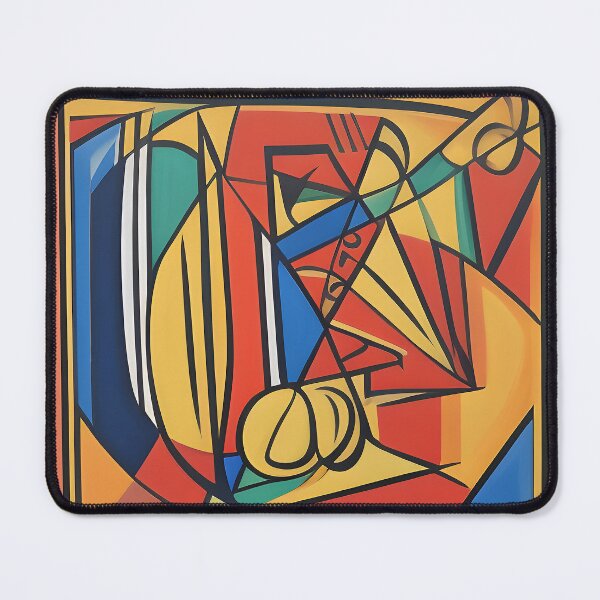 Item preview, Cubist Bird on Red designed and sold by The Bubble 1307.