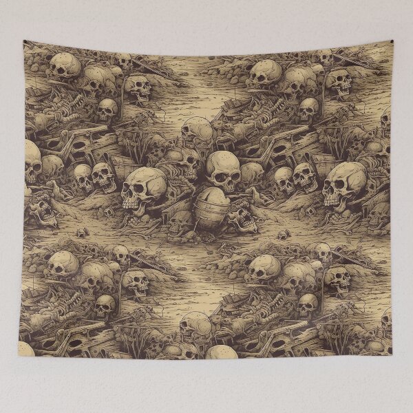 Item preview, Grungy Skulls and Bones designed and sold by Irwin-Novelties.