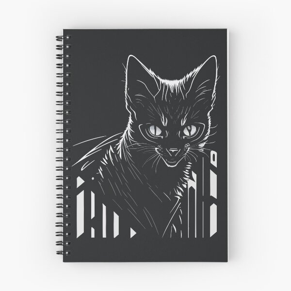Item preview, Bad and Evil Cat - Dark and Mysterious Feline Art designed and sold by Diegos-.