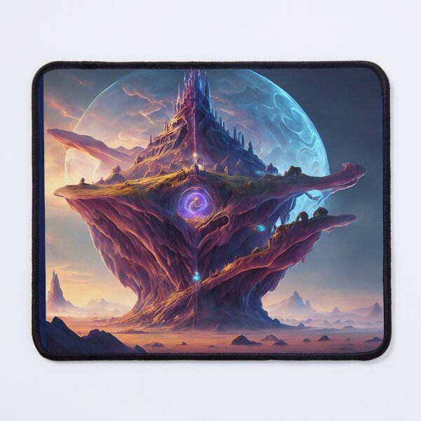 Item preview, Wizard's Crystal Castle Above the Desert designed and sold by RADRussell.