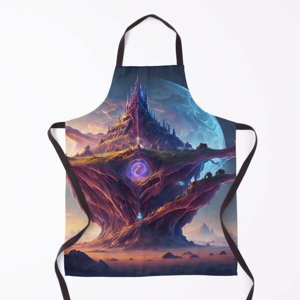 Item preview, Wizard's Crystal Castle Above the Desert designed and sold by RADRussell.