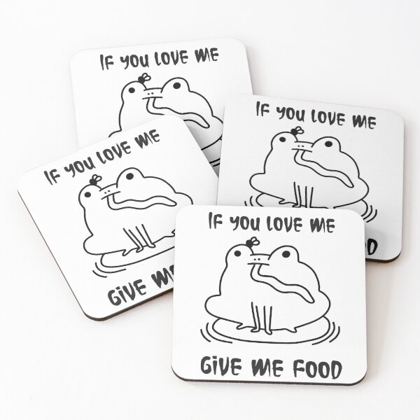 Item preview, Give me food , cutie frog , grunge  designed and sold by noirglare.