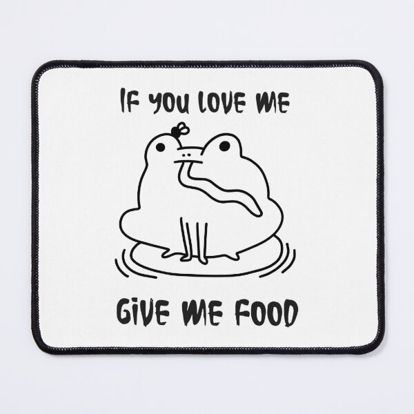Item preview, Give me food , cutie frog , grunge  designed and sold by noirglare.
