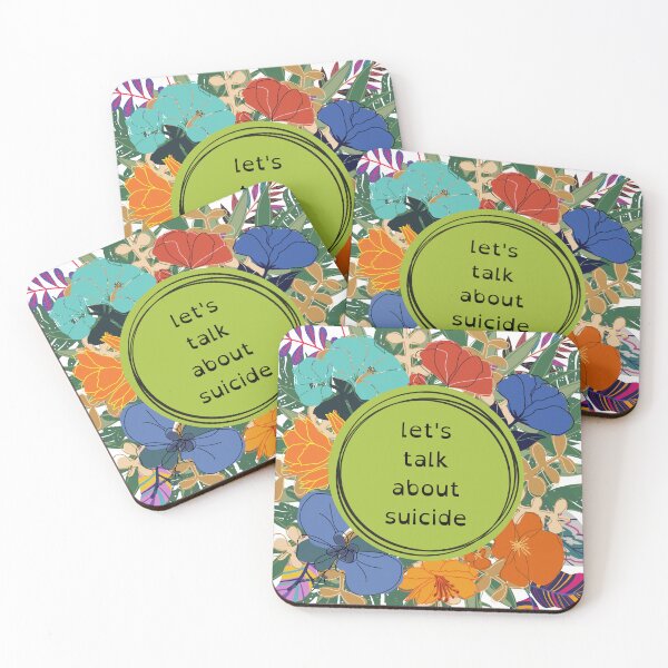 Item preview, Let's Talk About Suicide designed and sold by CrankyAndJaded.