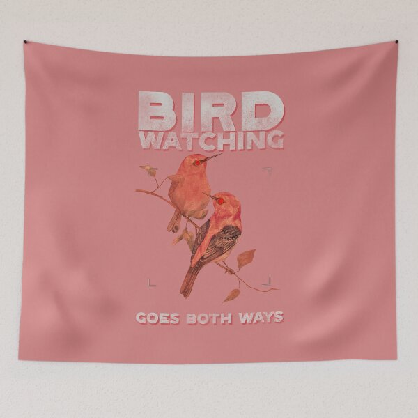 Item preview, Bird Watching Propaganda designed and sold by spookyhobbit.