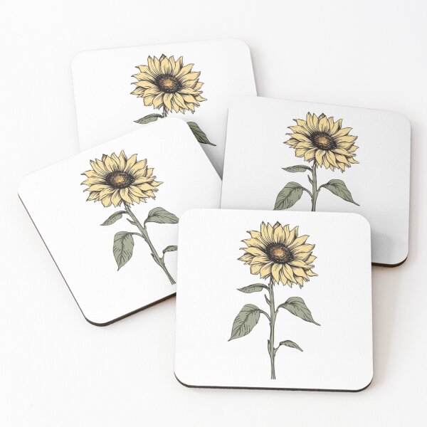 Item preview, Sunflower Watercolor designed and sold by HandCraftedArt.