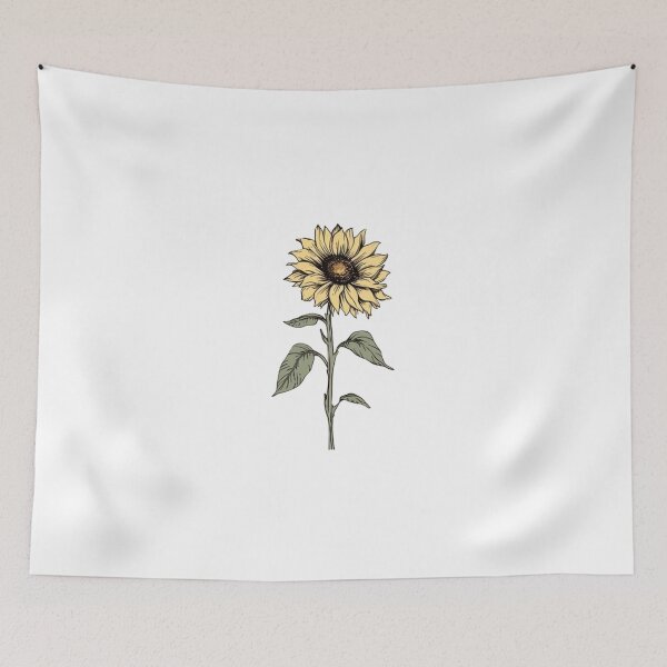 Item preview, Sunflower Watercolor designed and sold by HandCraftedArt.
