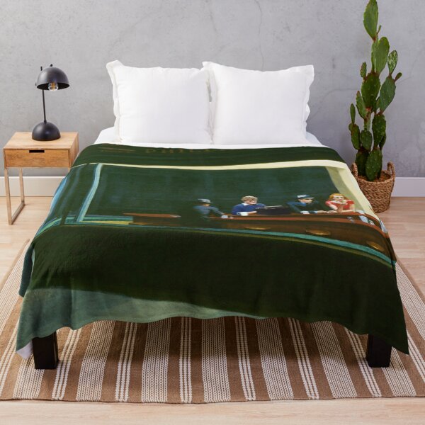 Item preview, Edward Hopper Nighthawks featuring Jessica Fletcher designed and sold by LT Graphic Art.