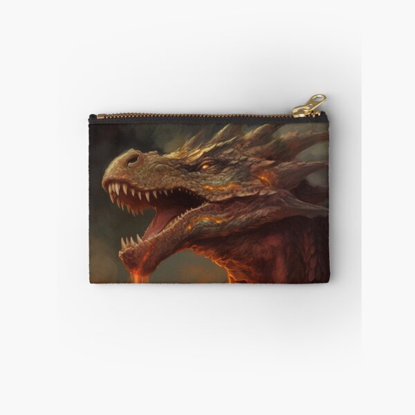 Item preview, The Firebreather (Dragon Portrait) designed and sold by Graffeine Art.