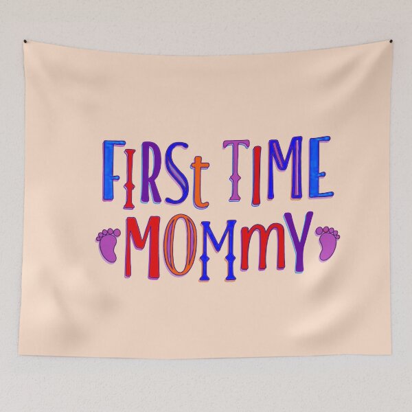 Item preview, FIRST TIME MOMMY designed and sold by THE AMERICAN TEEVANGELIST.