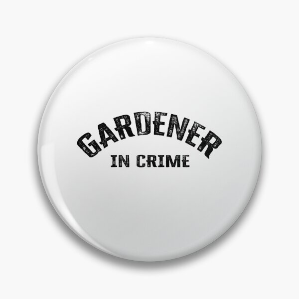 Item preview, GARDENER IN CRIME. BLACK. designed and sold by 5hertz.