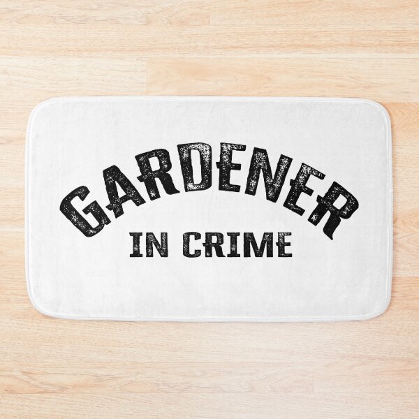 Item preview, GARDENER IN CRIME. BLACK. designed and sold by 5hertz.