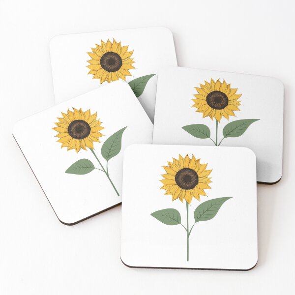 Item preview, Cute minimalist sunflower designed and sold by HandCraftedArt.