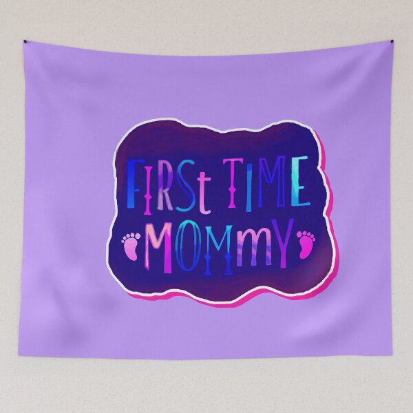 Item preview, FIRST TIME MOMMY designed and sold by THE AMERICAN TEEVANGELIST.