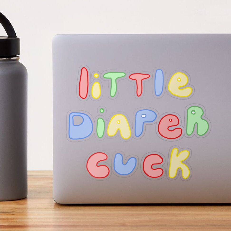 abdl little diaper cuck tshirt primary colors