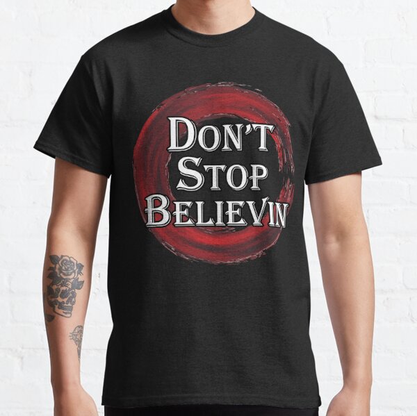 Ink Detroit Don't Stop Believing 1984 T-Shirt - Navy