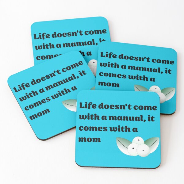 Item preview, Life Doesn’t Come With A Manual - Mom version designed and sold by ClaireBillson.