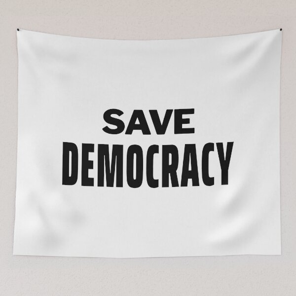 Item preview, Save Democracy And Freedom designed and sold by ViewerEqualsPhoton.