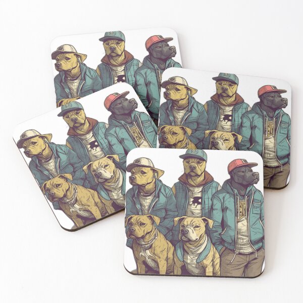 Item preview, dogs with Sportswear, glitter, caps, camouflage, animal print, gold chains and sneakers designed and sold by BladiWear.