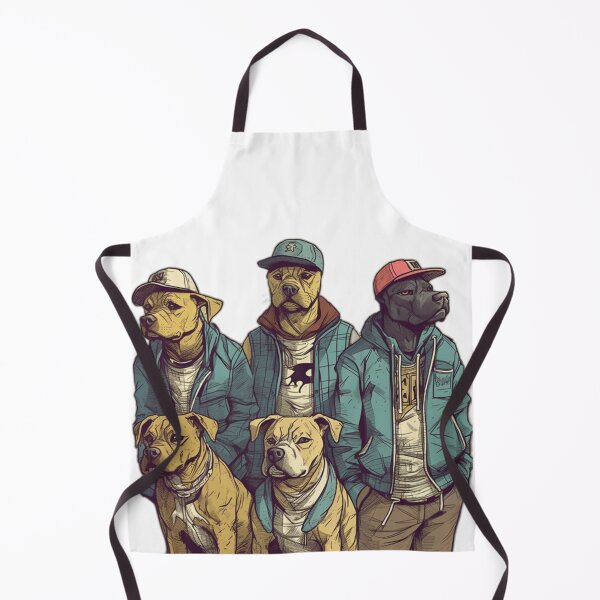 Item preview, dogs with Sportswear, glitter, caps, camouflage, animal print, gold chains and sneakers designed and sold by BladiWear.