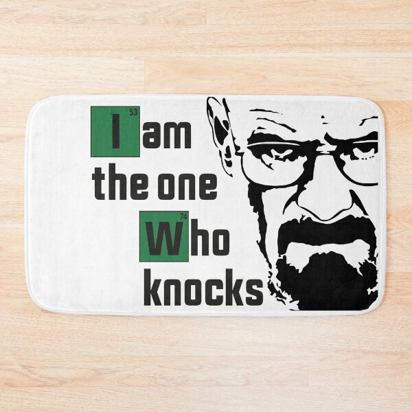 Item preview, I Am The One Who Knocks - Quote designed and sold by Asmir pro ⭐⭐⭐⭐⭐.