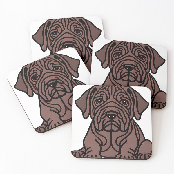 Item preview, Cute Shar-Pei Dog designed and sold by DeepSeeAI.