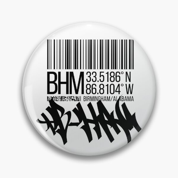 Item preview, Birmingham, AL (black) designed and sold by ICYMI-DZNS.