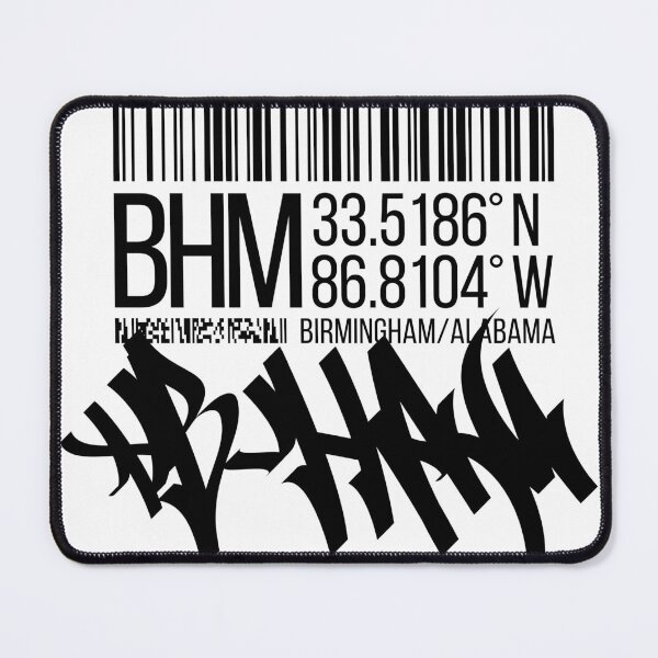 Item preview, Birmingham, AL (black) designed and sold by ICYMI-DZNS.