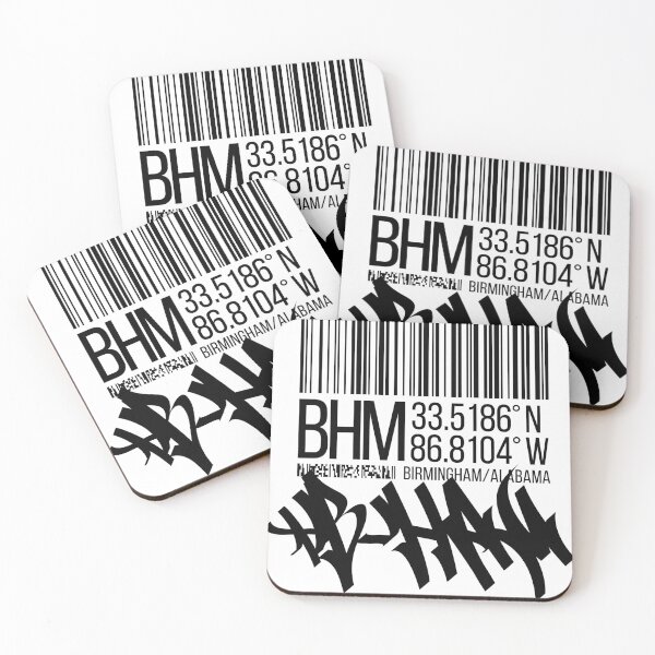Item preview, Birmingham, AL (black) designed and sold by ICYMI-DZNS.