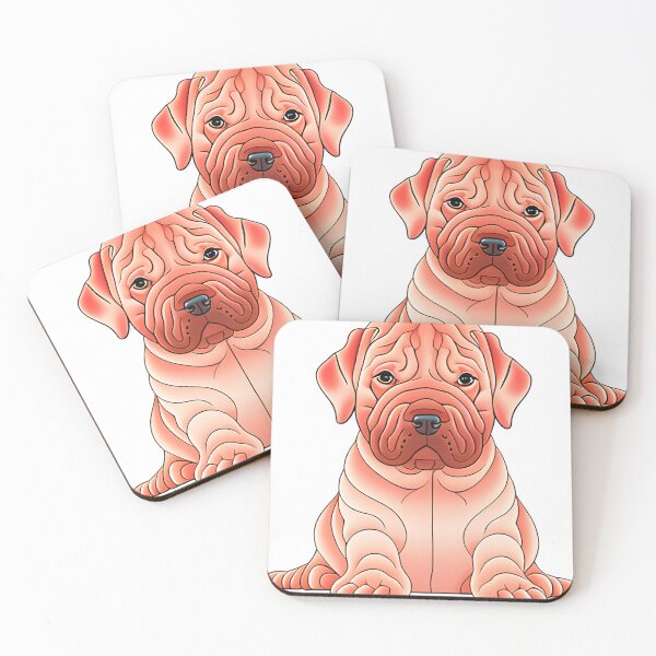Item preview, Adorable Shar-Pei Dog Design designed and sold by DeepSeeAI.